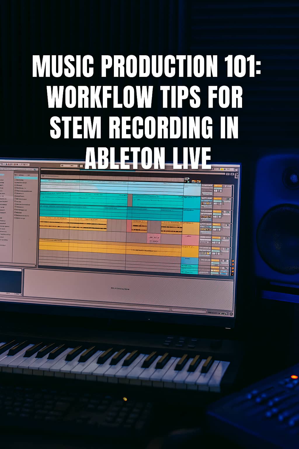 Music Production 101: Workflow Tips for Stem Recording in Ableton Live